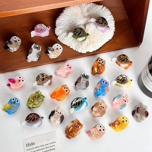 Mini Cartoon Owl Turtle Acetate Hair Claw Clips Cute Animal Hairpins Small Bangs Hair Clip Accessories For Women Girls