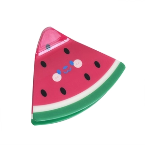 Süße Wassermelone-Haarklammer aus Acetat für Damen modisches Sommer-Frucht-Haar-Accessoire
