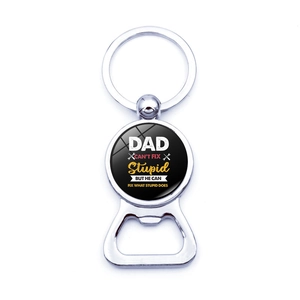 Vatertagsgeschenk Humorvoll Metall Flaschenöffner Schlüsselanhänger Legierung Glas Anhänger Schlüsselring Für Vater Opa Elektriker