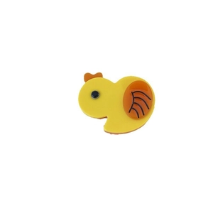 Cute yellow cartoon chicken hair clip accessories for girls in Japanese style