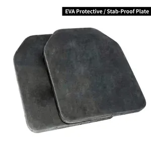 Thick EVA protective plate for outdoor tactical vests with shock absorption texture