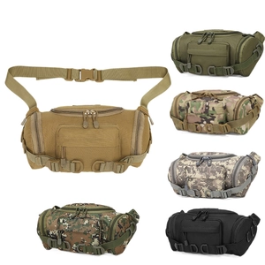 Multi-functional tactical waist bag in various camouflage patterns and solid colors