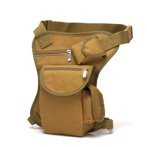Waterproof Tactical Leg Bag Outdoor Oxford Cloth Multi Pocket Waist Pouch For Hiking Cycling Military Camouflage Messenger Bag