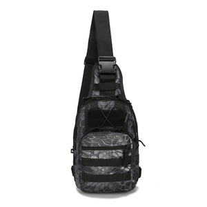 Waterproof 600D Oxford Cloth Tactical Sling Bag For Men Women Outdoor Sports Hiking Cycling MOLLE System Chest Pack Crossbody Bag