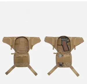 Taktische Molle Hüfttasche aus hochdichtem Nylon mit praktischem Multi-Taschen-Stauraum