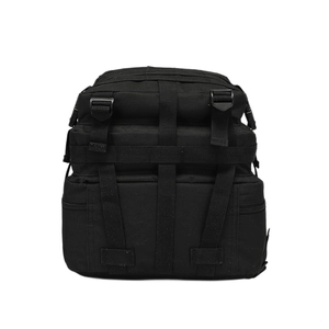 Taktischer 3P Rucksack in Schwarz, reißfestes Nylon mit MOLLE-System für Outdoor-Wandern