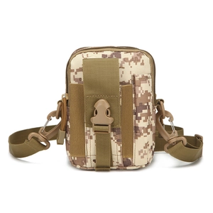 Tactical Waist Bag Waterproof Oxford Cloth Molle Phone Pouch Outdoor Sports Hiking Crossbody Bag Men Women Military Style Bag