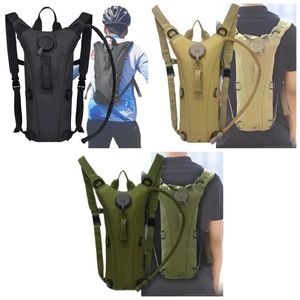 Sac à dos d'hydratation cyclisme en noir kaki et vert armée pour le sport de plein air