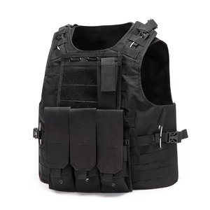 Military Tactical Vest Molle System Amphibious Protective Vest For Men Outdoor Sports Training Hunting Gear Lightweight Nylon Modular Body Armor