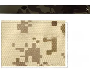 Detail view of high-density oxford fabric with PU coating for waterproof performance