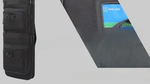 Detailed macro view showing reinforced tactical nylon stitching and breathable silk lining
