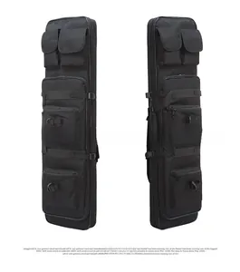 Macro detail of high-density oxford tactical bag with multi-pocket storage system