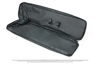 Detail view showing the spacious main compartment of a 120cm tactical fishing gear bag