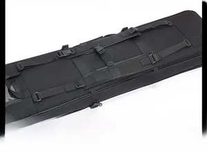 Tactical bag back view showing high-strength nylon fabric and 3-stage adjustable straps