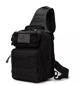Tactical Chest Bag Military Shoulder Crossbody Pack Outdoor Camouflage Multi-functional MOLLE System Waterproof Oxford Bag