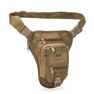 Tactical Leg Bag Waterproof Oxford Cloth Outdoor Waist Pack Military Camouflage Hiking Cycling Multi-pocket Drop Leg Bag
