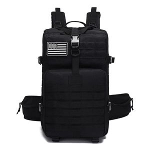 Taktischer Rucksack Outdoor Wasserdicht Oxford Gewebe Große Kapazität Molle System Umhängetasche Für Wandern Reiten Klettern Unisex Reisetasche