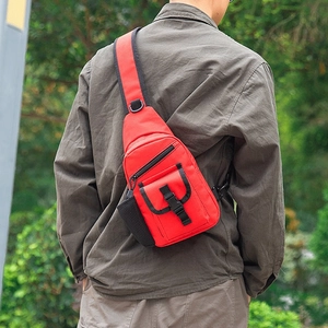 Tactical Sling Bag For Men Women Waterproof Oxford Cloth Outdoor Hiking Camping Travel Chest Pack Multi Pocket Crossbody Bag