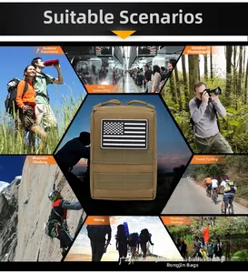 Taktische MOLLE-Zubehörtasche zum Wandern und Radfahren aus robustem Nylongewebe