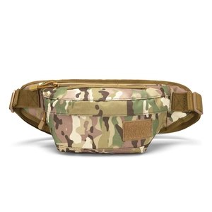 Sac banane tactique camouflage en tissu Oxford durable avec sangle ajustable