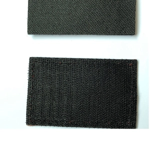 Tactical US flag embroidered patches in army green and black with hook-and-loop backing