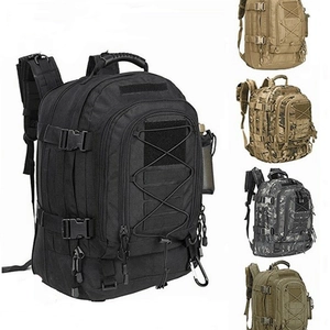 Tactical Backpack Waterproof Large Capacity Expandable Outdoor Hiking Camping Multi Pocket Oxford Cloth Travel Rucksack