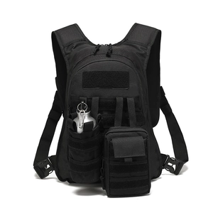 Tactical Backpack Waterproof 800D Oxford Cloth MOLLE System Hiking Bag Outdoor Sports Camping Backpack With Water Bottle Holder Accessory Pouch Men Women