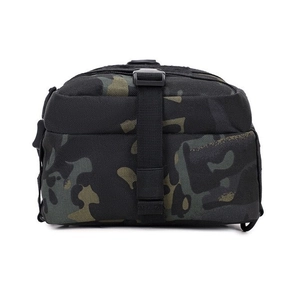 Waterproof Oxford tactical sling bag with camouflage pattern and durable quick-release buckle