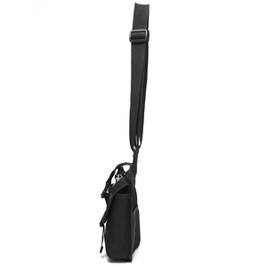 Sac bandoulière étanche en tissu Oxford avec poche latérale en filet pour gourde d'eau