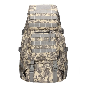 Tactical Hiking Backpack Waterproof 800D Oxford Fabric Nylon Liner Large Capacity Outdoor Digital Camouflage Molle Rucksack