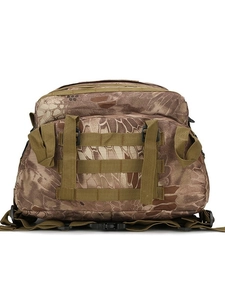 Outdoor tactical camouflage 3D backpack with MOLLE system for hiking and training