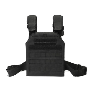 Adjustable Tactical Vest Plate Carrier For Men 800D Nylon Waterproof Molle System Training Gear For Outdoor Sports Games