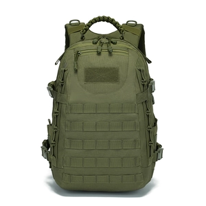 Waterproof Tactical Backpack Outdoor Sports Bag Large Capacity MOLLE System Paracord Handle Hiking Camping Rucksack Men Women