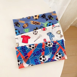 Bandeaux élastiques Coupe du monde de football avec motifs trophée et ballon