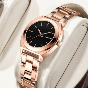 Luxury Women Minimalist Quartz Watch Stainless Steel Strap Japan Movement 30M Waterproof Fashion Elegant Wristwatch Gift