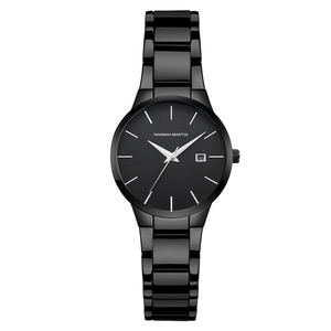 Women's Business Quartz Watch Waterproof Stainless Steel Strap Minimalist Calendar Analog Wristwatch Ladies Fashion Timepiece