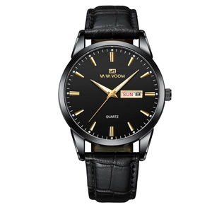 Paar Quarzuhr Wasserdicht Legierung Gehäuse Kunstleder Armband Tag Datum Kalender Business Casual Herren Damen Armbanduhr