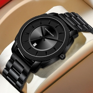 Herren Sportlich Lässig Edelstahl Quarzuhr Wasserdicht Leuchtend Kalender Business Analog Armbanduhr Metallband Armbanduhr
