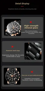 Detailed macro view showing the scratch-resistant mineral glass and durable steel watch strap