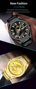 Dettaglio macro del quadrante geometrico sfaccettato e doppio calendario su orologio uomo