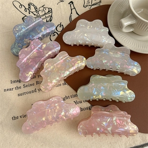 Lot de pinces à cheveux nuage irisé sirène aux couleurs variées pour coiffure
