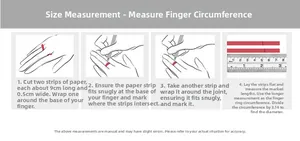 Detailed step-by-step guide for measuring finger circumference for ring sizing accuracy