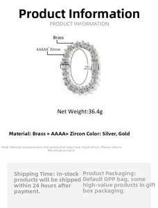 Macro detail of 11.5mm hip hop copper bracelet with 5A grade micro-pave cubic zirconia