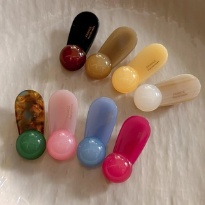 Koreanischer Stil Acetat Ball Haarklammer Für Damen Handgefertigt Elegant Entenschnabel Seitenclip Süße Fee Haarschmuck