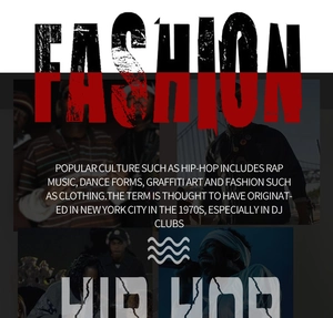 Affiche de mode Hip-Hop présentant le style de chaîne cubaine 9mm et éléments urbains