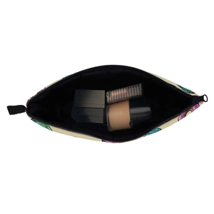 Tragbare Kosmetiktasche mit Donut-Druck für Damen Reise-Kulturbeutel und Organizer-Tasche