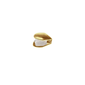 Hiphop Enkele Tand Grillz Goud Zilver Verguld Koperen Tandkap Mondjuwelen Voor Heren Vrouwen Punk Rapper Tanden Grills Cadeau
