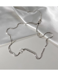 Detailed close-up of 925 sterling silver butterfly pendant and s925 stamp mark