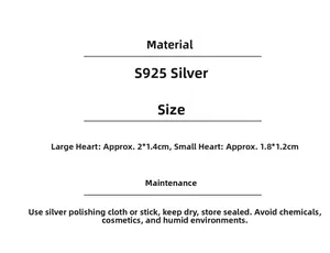 Guide des tailles de boucles d'oreilles en argent S925 et conseils d'entretien