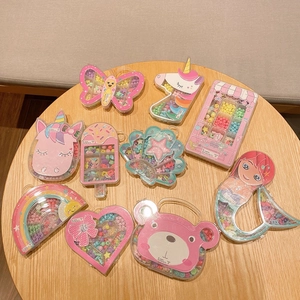 Perline Per Creazione Gioielli Fai Da Te Per Bambini In Plastica Resina Cartone Animato Sirena Unicorno Per Bambine Giocattolo Educativo